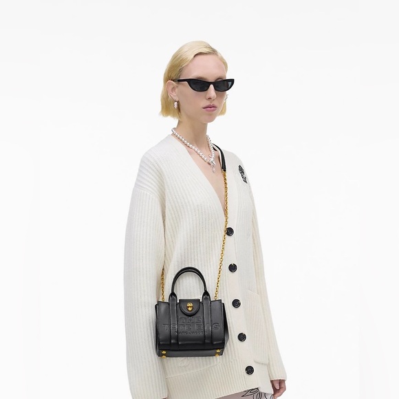 💰SOLD - 2F4HCR015H04 - Marc Jacobs The Turnlock Crossbody Tote Bag - Picture 16 of 16